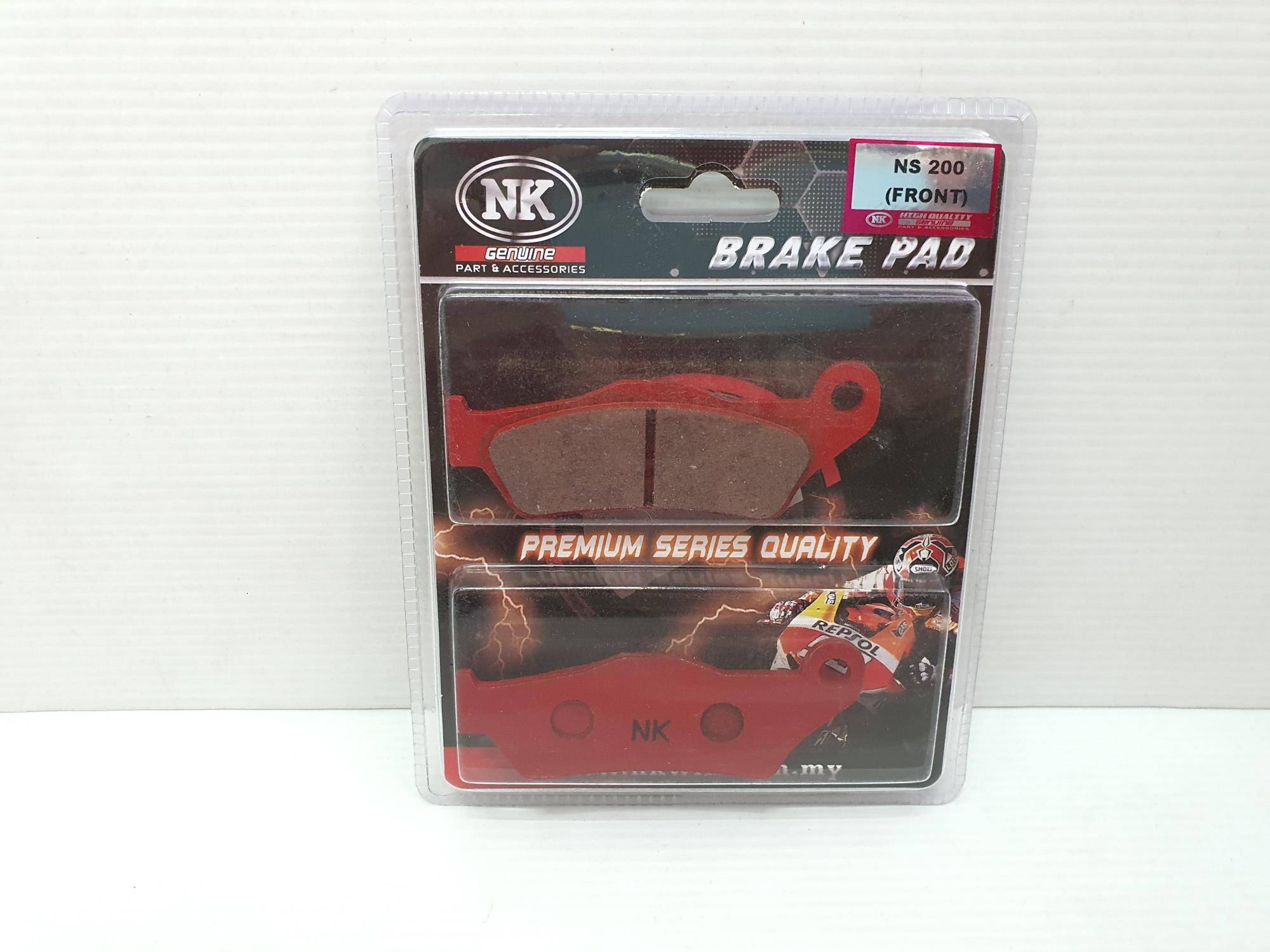FRONT BRAKE/DISC PAD PULSAR NS200 (NK)